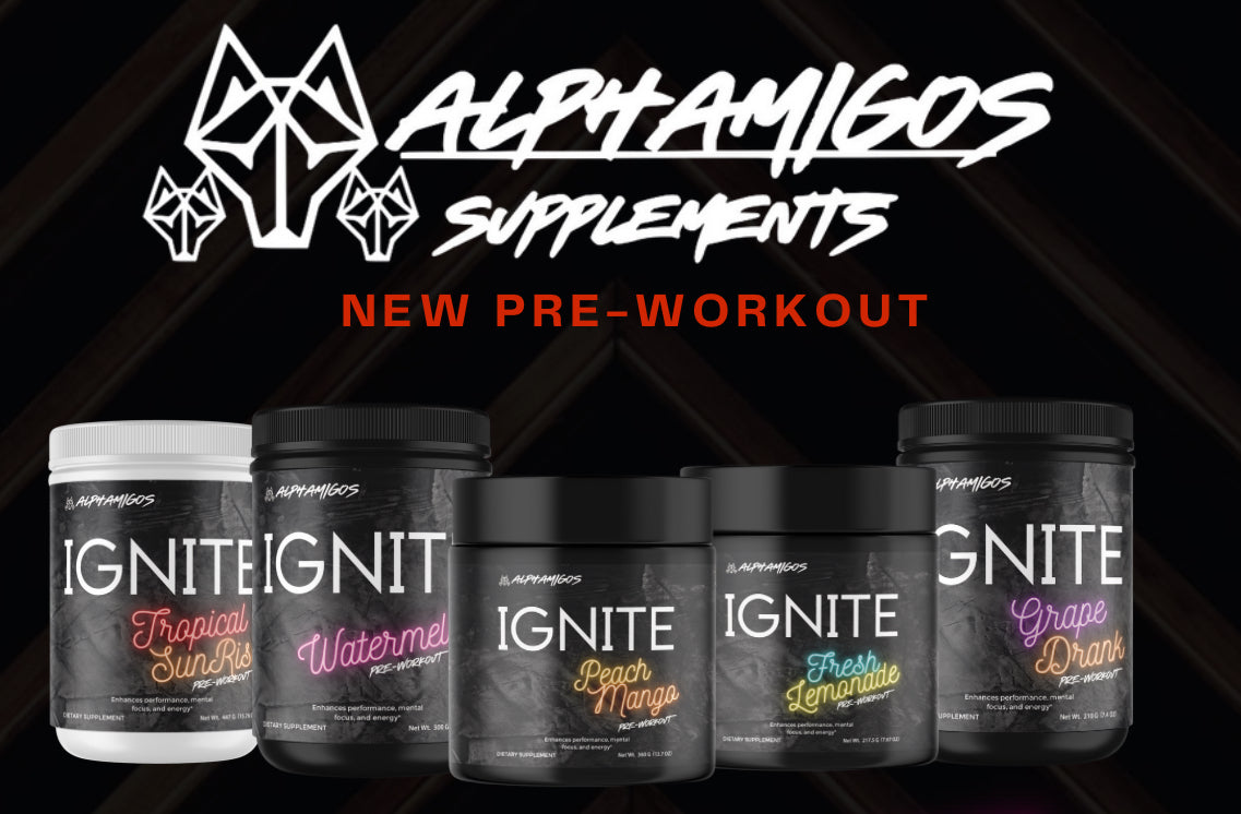 Ignite Pre workout (Peach Mango) non Stim