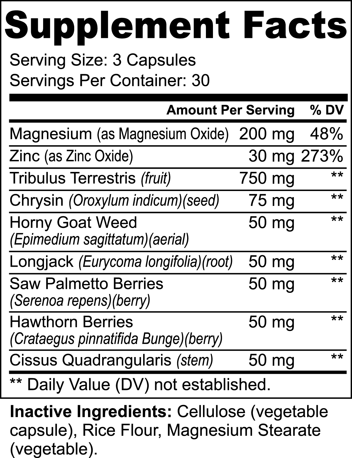 Testosterone Max Booster