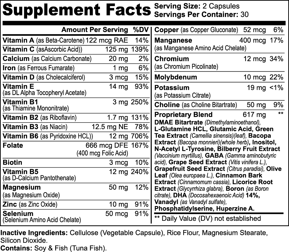 Driven Nootropic Focus